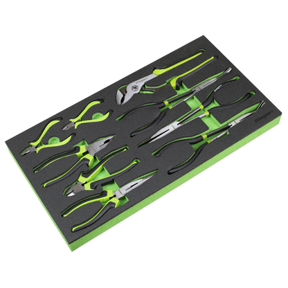 Siegen Pliers Set with Tool Tray 9pc