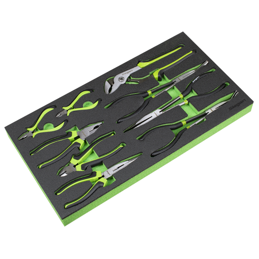 Siegen Pliers Set with Tool Tray 9pc