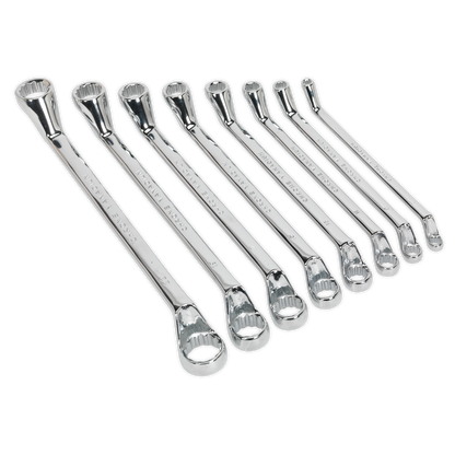 Siegen Deep Offset Ring Spanner Set 8pc