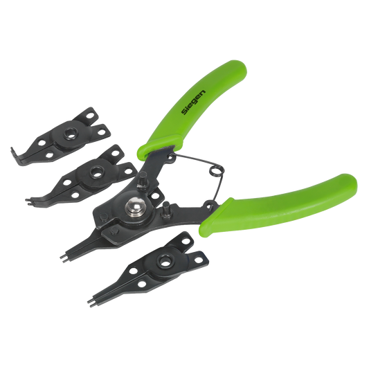 Siegen Internal/External Circlip Pliers Set
