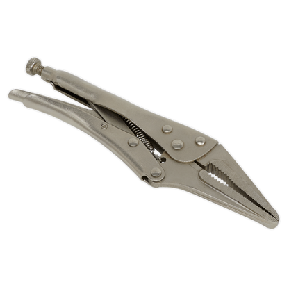 Siegen Long Nose Locking Pliers 225mm