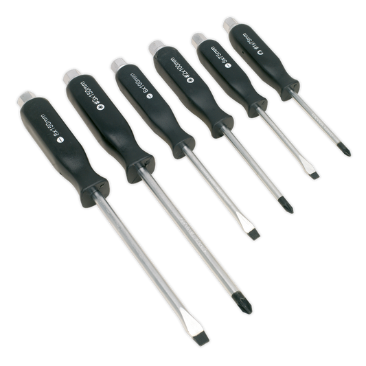 Siegen Hammer-Thru Screwdriver Set 6pc