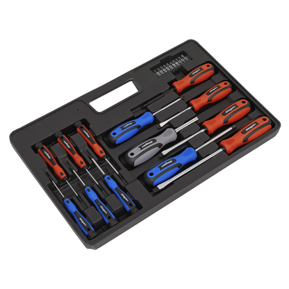 Siegen Soft Grip Screwdriver & Bit Set 23pc