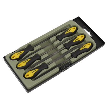 Siegen Needle File Set 100mm 6pc