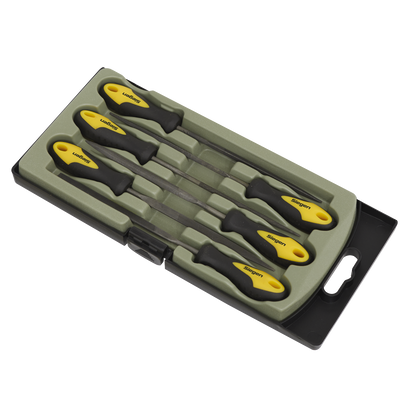 Siegen Needle File Set 100mm 6pc