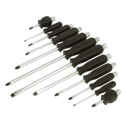 Siegen Hammer-Thru Screwdriver Set 12pc