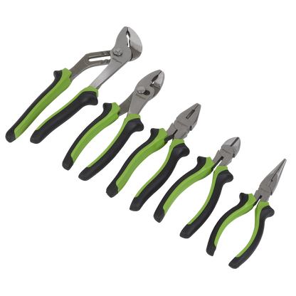 Comfort Grip Pliers Set 5pc
