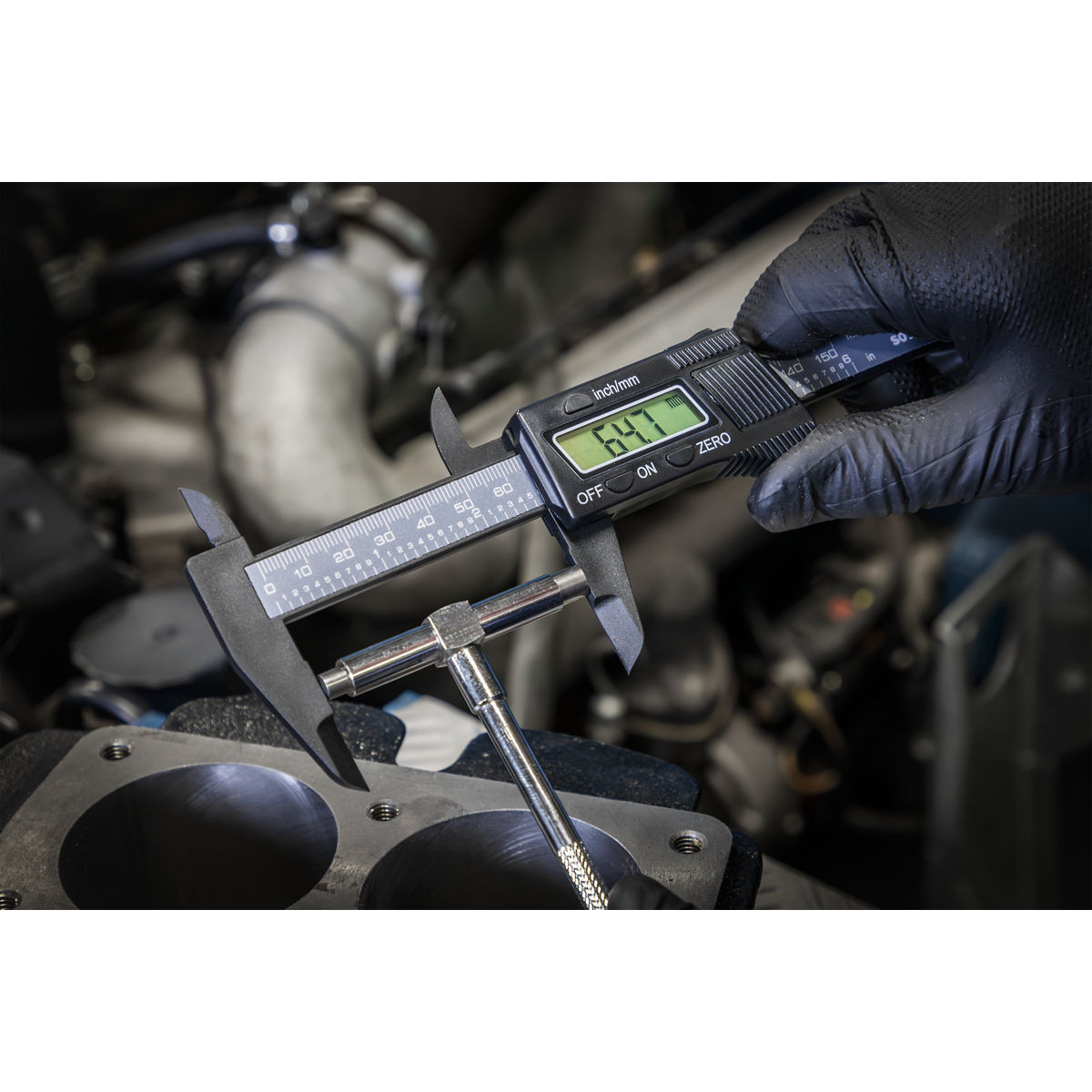 Siegen Digital Electronic Vernier Caliper 0-150mm (0-6")