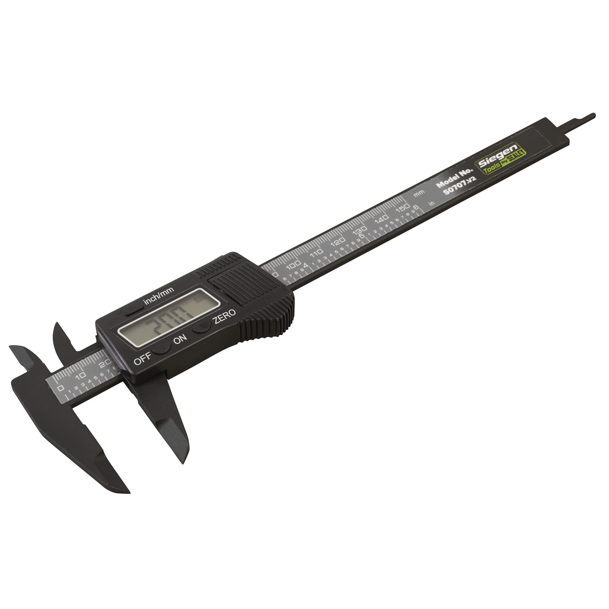 Siegen Digital Electronic Vernier Caliper 0-150mm (0-6")