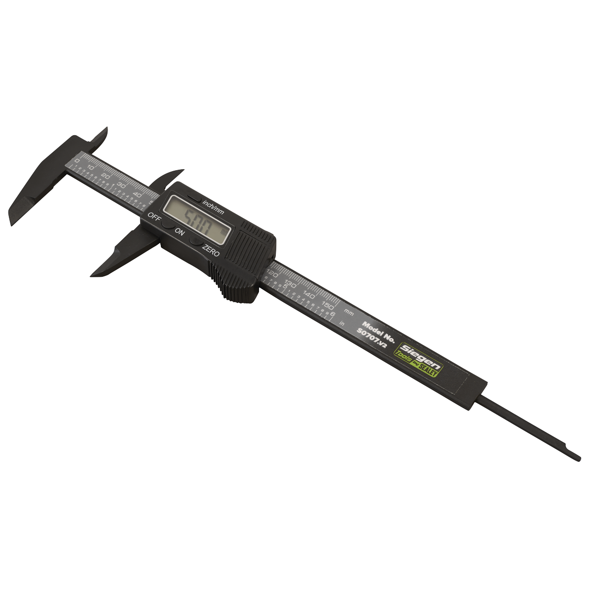 Siegen Digital Electronic Vernier Caliper 0-150mm (0-6")