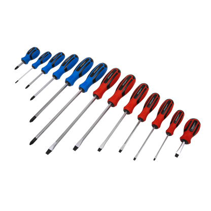 Siegen Hammer-Thru Screwdriver Set 13pc