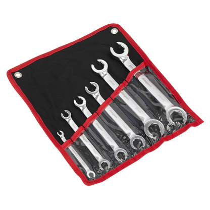 Siegen Flare Nut Spanner Set 6pc