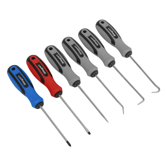 Siegen Mini Pick & Screwdriver Set 6pc