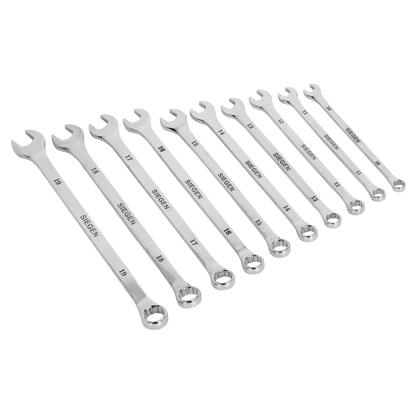 Siegen Extra-Long Combination Spanner Set 10pc