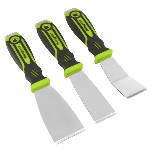 Siegen Scraper Set with Hammer Cap 3pc
