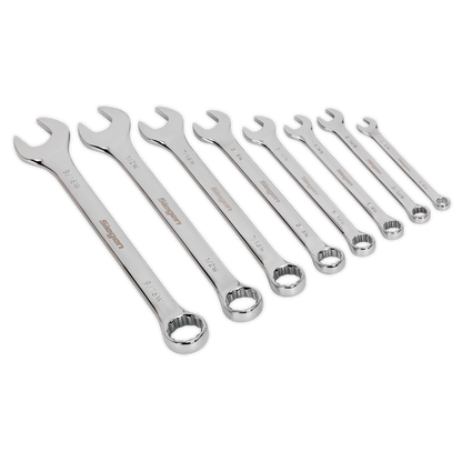 Siegen Whitworth Combination Spanner Set 8pc