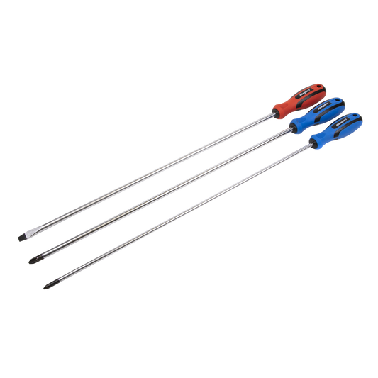 Siegen Extra-Long Screwdriver Set 3pc