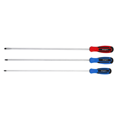 Siegen Extra-Long Screwdriver Set 3pc
