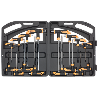 Siegen T-Handle TRX-Star* & Hex Key Set 16pc