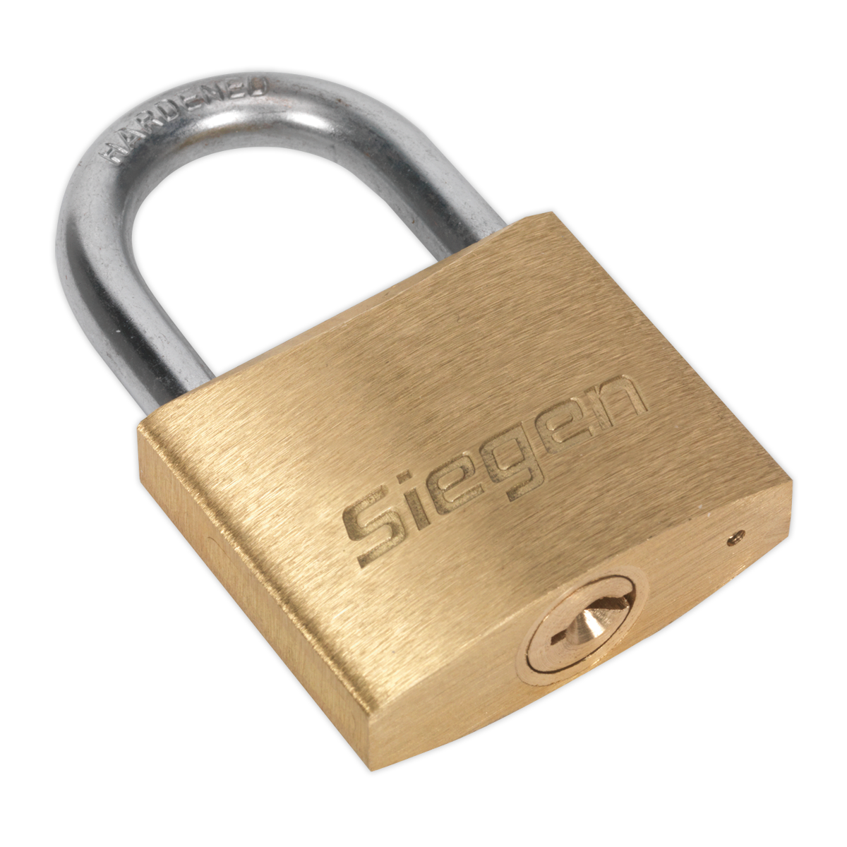 Siegen Brass Body Padlock with Brass Cylinder 40mm