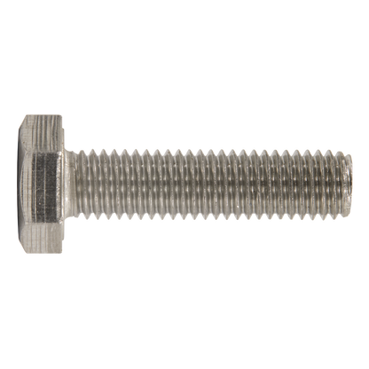 Stainless Steel Hex Head Set Screw DIN 933 - M10 X 40 A2 - Pack of 25