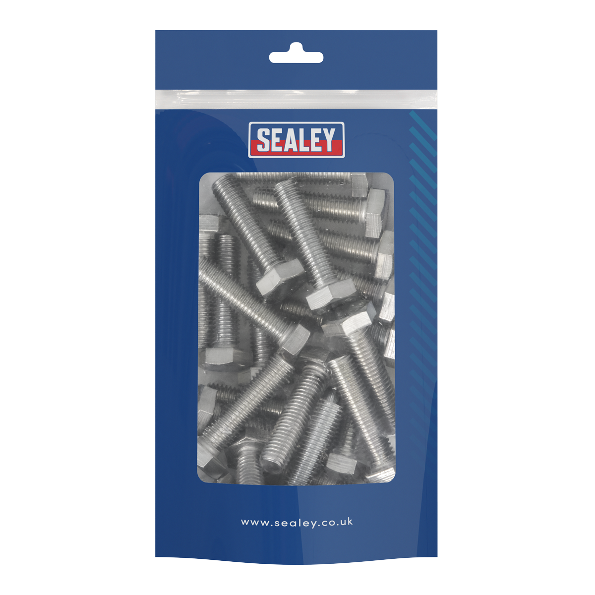 Stainless Steel Hex Head Set Screw DIN 933 - M10 X 40 A2 - Pack of 25
