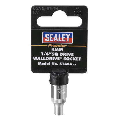 Premier Socket 1/4"Sq Drive 4mm