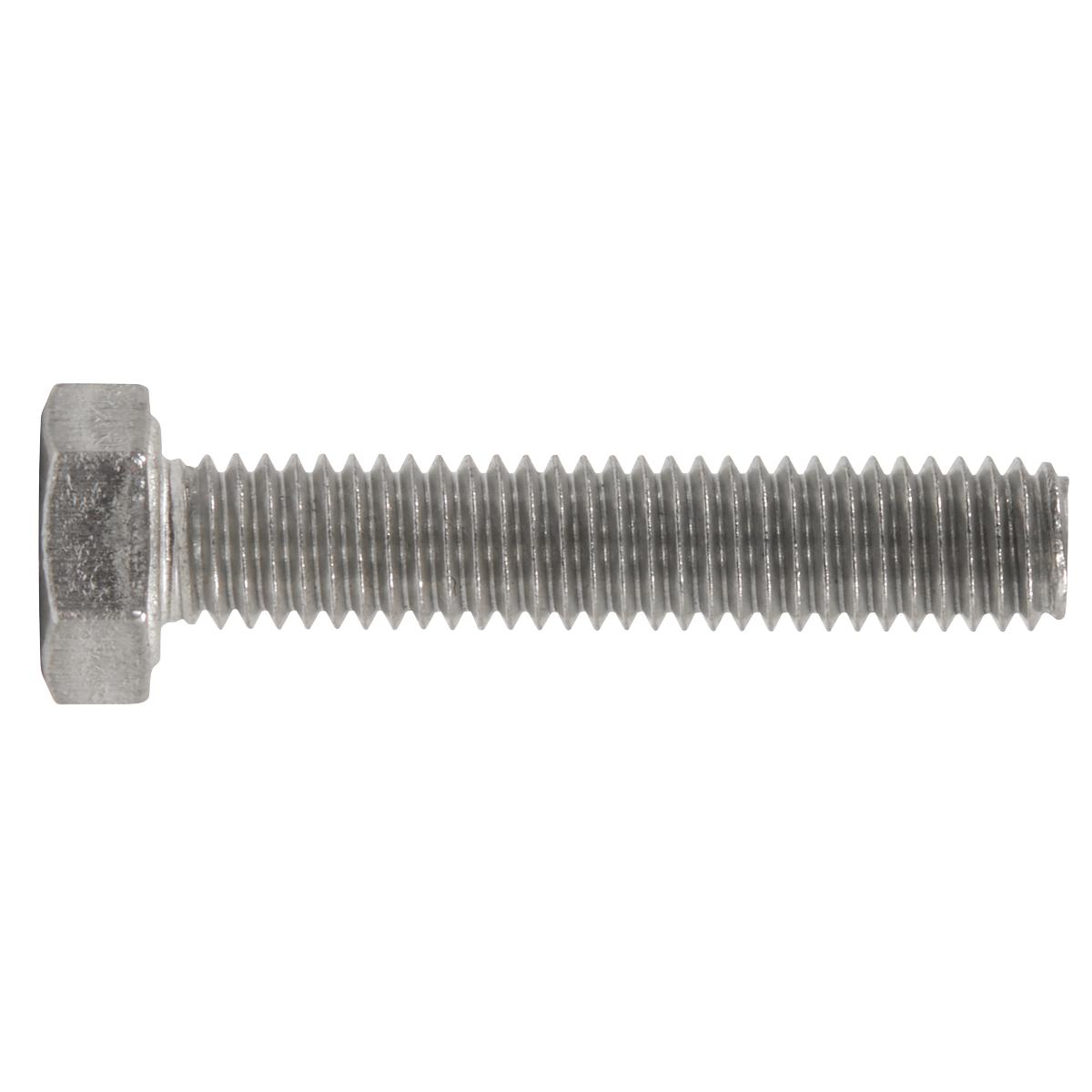 Stainless Steel Hex Head Set Screw DIN 933 - M5 X 25 A2 - Pack of 50