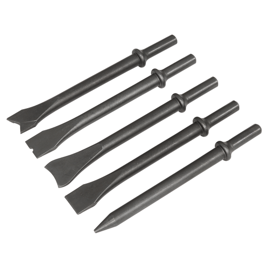 Air Hammer Chisel Set 170mm 5pc