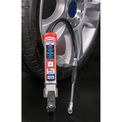 PCL Professional Tyre Inflator with Twin Push-On Connector