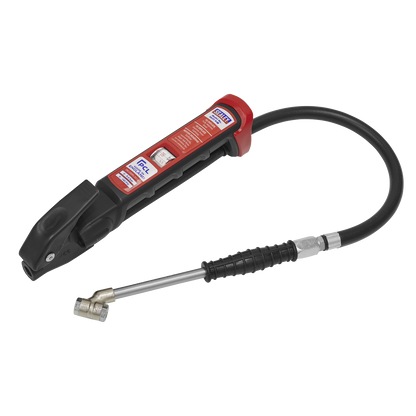 PCL Anodised Tyre Inflator with Twin Push-On Connector