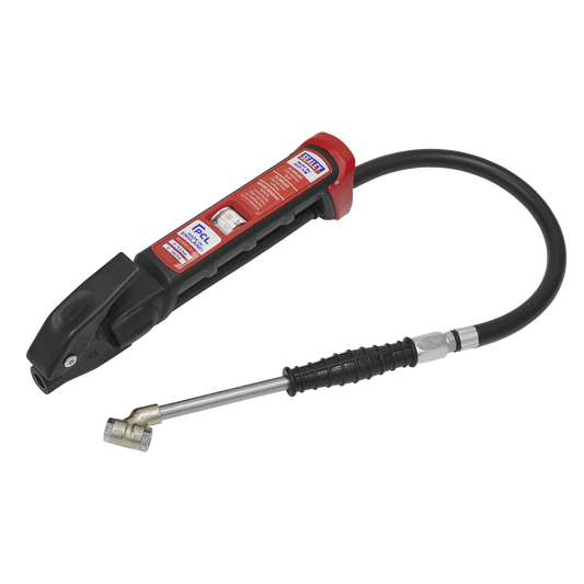 PCL Anodised Tyre Inflator with Twin Push-On Connector