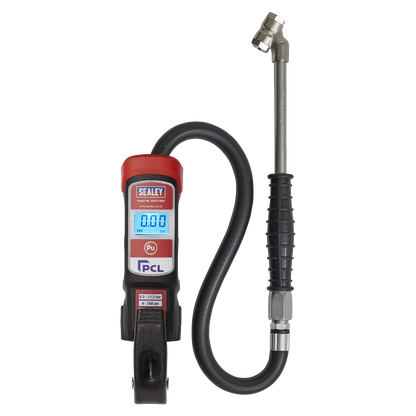 PCL Anodised Digital Tyre Inflator with Twin Push-On Connector