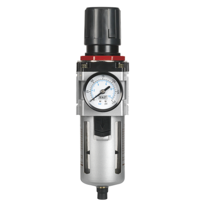 High Flow Air Filter/Regulator with Gauge