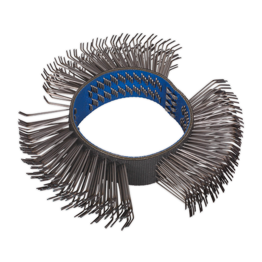 Angled Wire Wheel for SA695 100mm