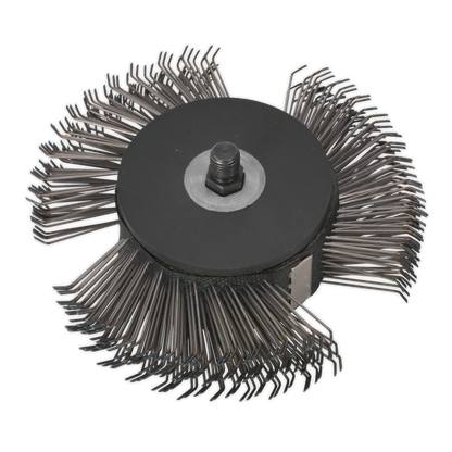 Angled Wire Wheel for SA695 100mm