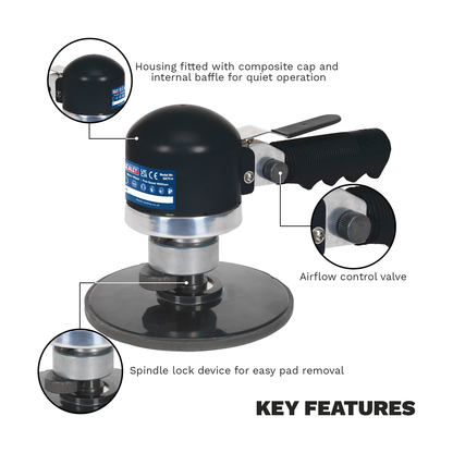 Air Random Orbital Sander 150mm