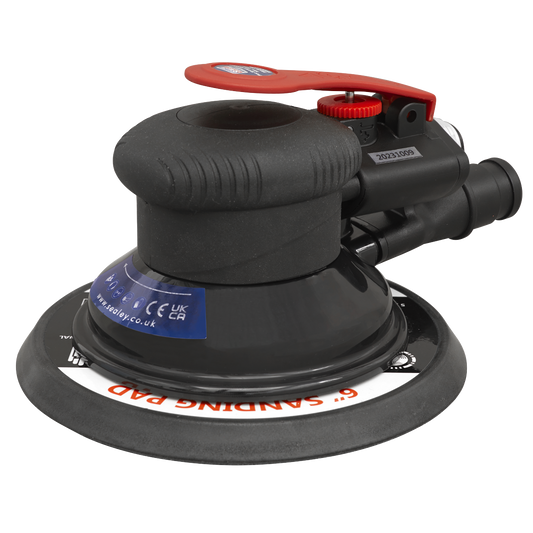 Premier Dust-Free Air Palm Orbital Sander 150mm