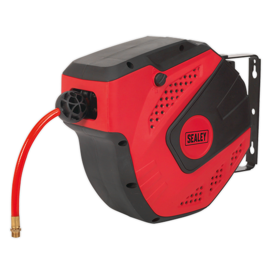 10m Auto-Rewind Control PU Air Hose Reel 8mm ID