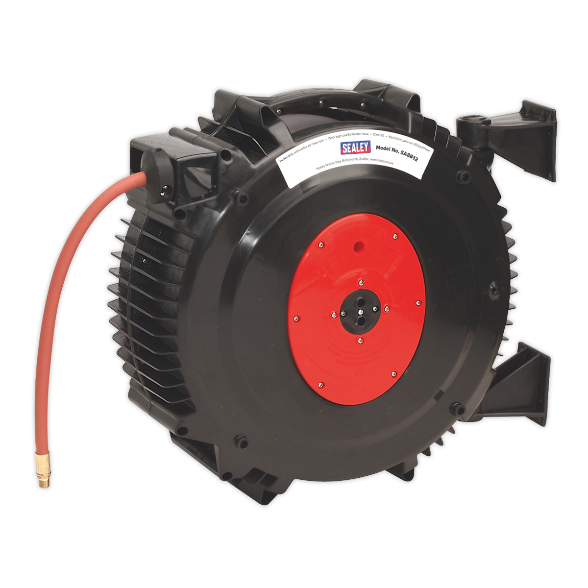 15m Retractable Rubber Air Hose Reel 13mm ID