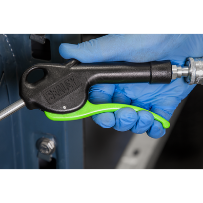 Premier Air Blow Gun with Angled Lance 100mm 1/4"BSP Air Inlet