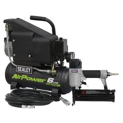 Air Compressor/Air Nail/Staple Gun Kit