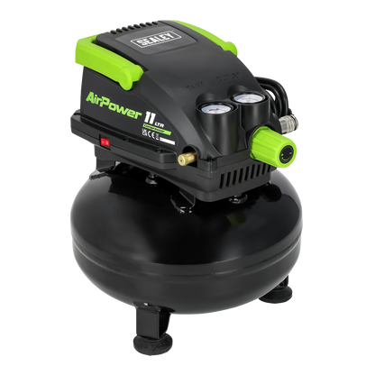 11L Oil Free Direct Drive Air Compressor 0.5hp