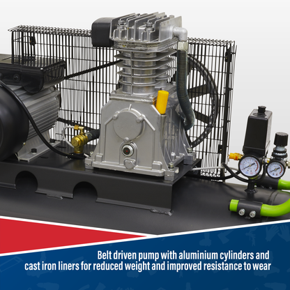 150L Belt Drive Air Compressor 3hp