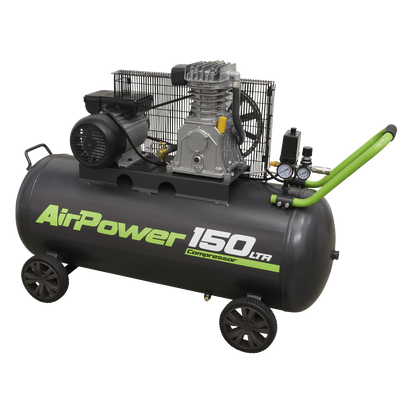 150L Belt Drive Air Compressor 3hp