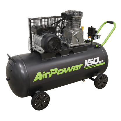 150L Belt Drive Air Compressor 3hp