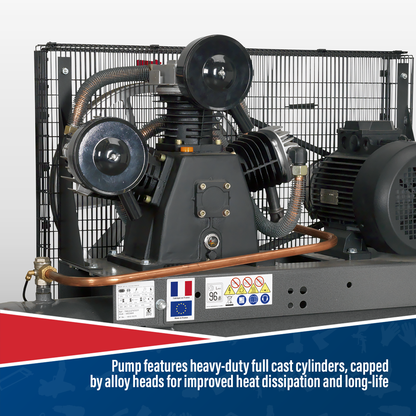 Premier 270L Belt Drive Air Compressor 7.5hp 3ph