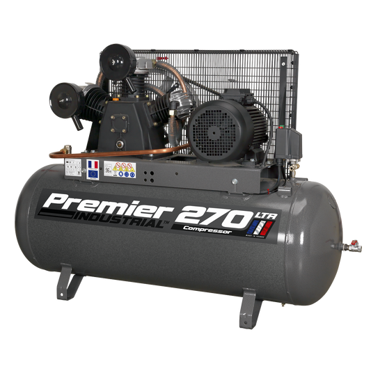 Premier 270L Belt Drive Air Compressor 7.5hp 3ph
