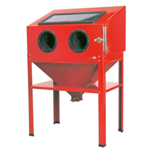 Shot Blasting Cabinet 890 x 570 x 1380mm