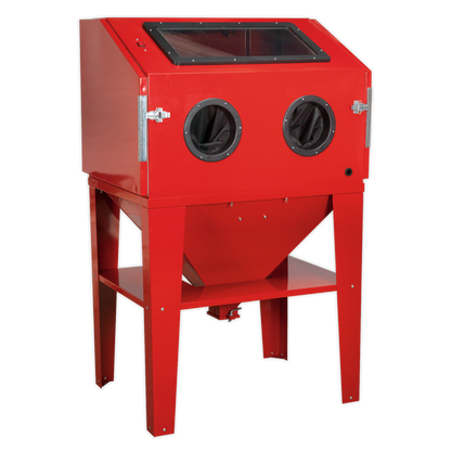 Shot Blasting Double Access Cabinet 960 x 720 x 1500mm